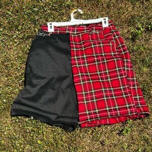 Hot Topic Plaid Shorts